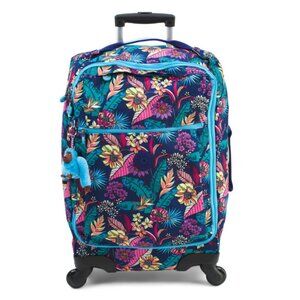 KIPLING Exotic Leaves 22in Darcey Softside Carry-on Spinner